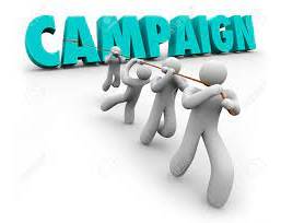 Campaign  - a series of planned activities that are intended to achieve a particular social, commercial or political aim