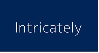 Intricately  - with a lot of different parts and small details that fit together