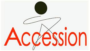 Accession  - The act of getting a position of rank or power