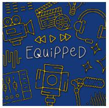Equipped  - To provide yourself/somebody/something with the things that are needed for a particular purpose or activity