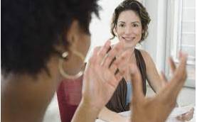 Interlocutor  - A person taking part in a conversation with you.