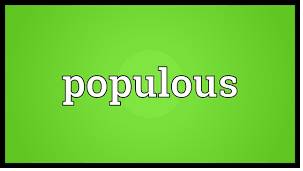 Populous  - where a large number of people live