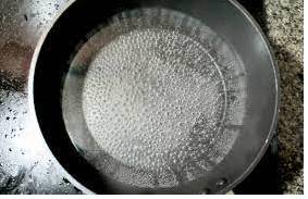 Simmering  - to cook something by keeping it almost at boiling point