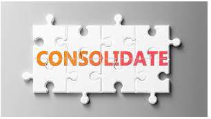 Consolidate  - to make a position of power or success stronger so that it is more likely to continue