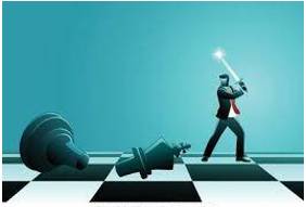 Subvert  - to try to destroy the authority of a political, religious, etc. system by attacking it secretly or indirectly