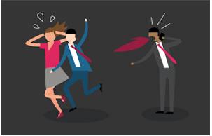 Divisive  - Causing people to be split into groups that disagree with or oppose each other.