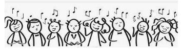Chorus  - Part of a song that is sung after each verse