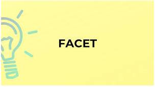 Facet  - A particular part or aspect of something.