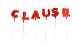 Clause  - A group of words that includes a subject and a verb, and forms a sentence or part of a sentence.