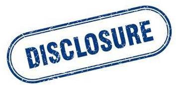 Disclosure  - The act of making something known or public that was previously secret or private.