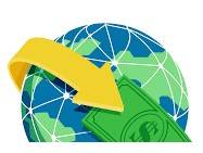 Remittance  - a sum of money that is sent to somebody in order to pay for something