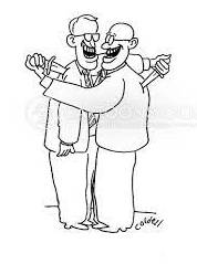 Bonhomie  - A feeling of cheerful friendship.