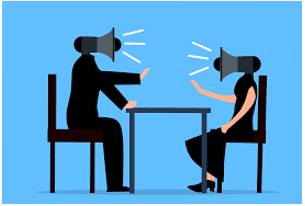 Confrontation  - A situation in which there is anger between people or groups who disagree because they have different opinions.