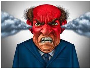 Wrath  - Extreme anger.