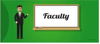 Faculty  - A department or group of related departments in a college or university