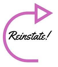 Reinstate  - To return something to its previous position or status.
