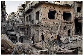 Devastation  - Great destruction or damage.