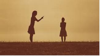 Admonition  - A warning to somebody about their behavior.
