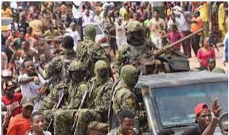 Coup  - A sudden change of government that is illegal and often violent.