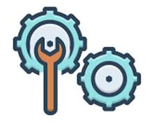 Clamping  - To hold something tightly.