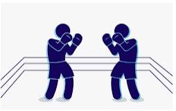 Rivalry  - A state in which two people, companies, etc. are competing for the same thing