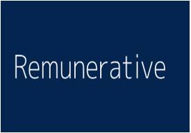 Remunerative  - Paying a lot of money.