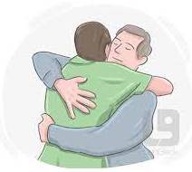 Embrace  - An act of putting your arms around somebody as a sign of love or friendship.