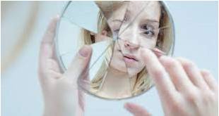 Distort  - To change the shape, appearance or sound of something so that it is strange or not clear.