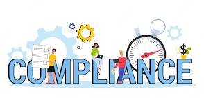 Compliance  - The practice of obeying rules or requests made by people in authority.