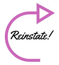 Reinstate  - To return something to its previous position or status.
