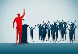 Dictatorship  - A country or a form of government where absolute power is exercised by a dictator.