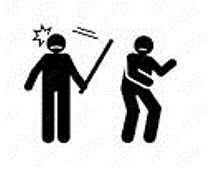 Brutal - Savagely violent.