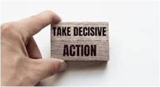 Decisive - Settling an issue.