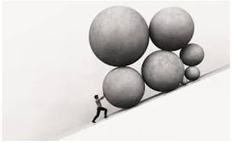 Burden - A load, typically a heavy one.