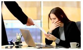 Sacking - An act of dismissing someone from employment.