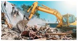Demolition - The science and engineering in safely and efficiently tearing down of buildings and other artificial structures