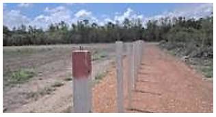 Demarcation - The action of fixing the boundary or limits of something.