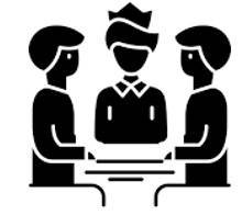 Arbiter - A person who settles a dispute or has ultimate authority in a matter.