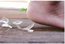 Splinter - A small, thin, sharp piece of wood, glass, or similar material broken off from a larger piece.