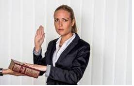 Sworn - Given under oath.