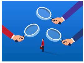 Scrutiny - Critical observation or examination.