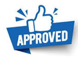 Approval - Officially agree to or accept as satisfactory.