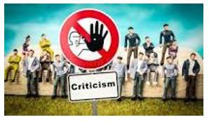 Criticized - What you think is bad about somebody/something.