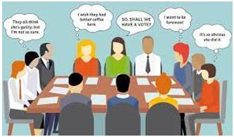 Deliberately - Discussion or thinking about something in detail.