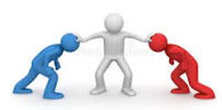 Restraining - Intended to keep someone under control or prevent someone from doing something.