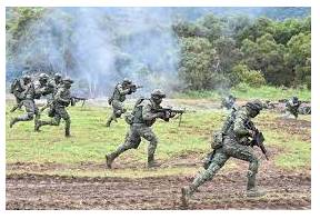 Invasion - An instance of invading a country or region with an armed force.