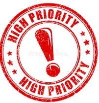 Prioritized - Designate or treat (something) as being very or most important.