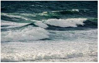 Surge - Increase suddenly and powerfully.