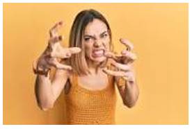 Raging - Showing rage.