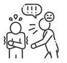 Intimidation - The action of intimidating someone, or the state of being intimidated.
